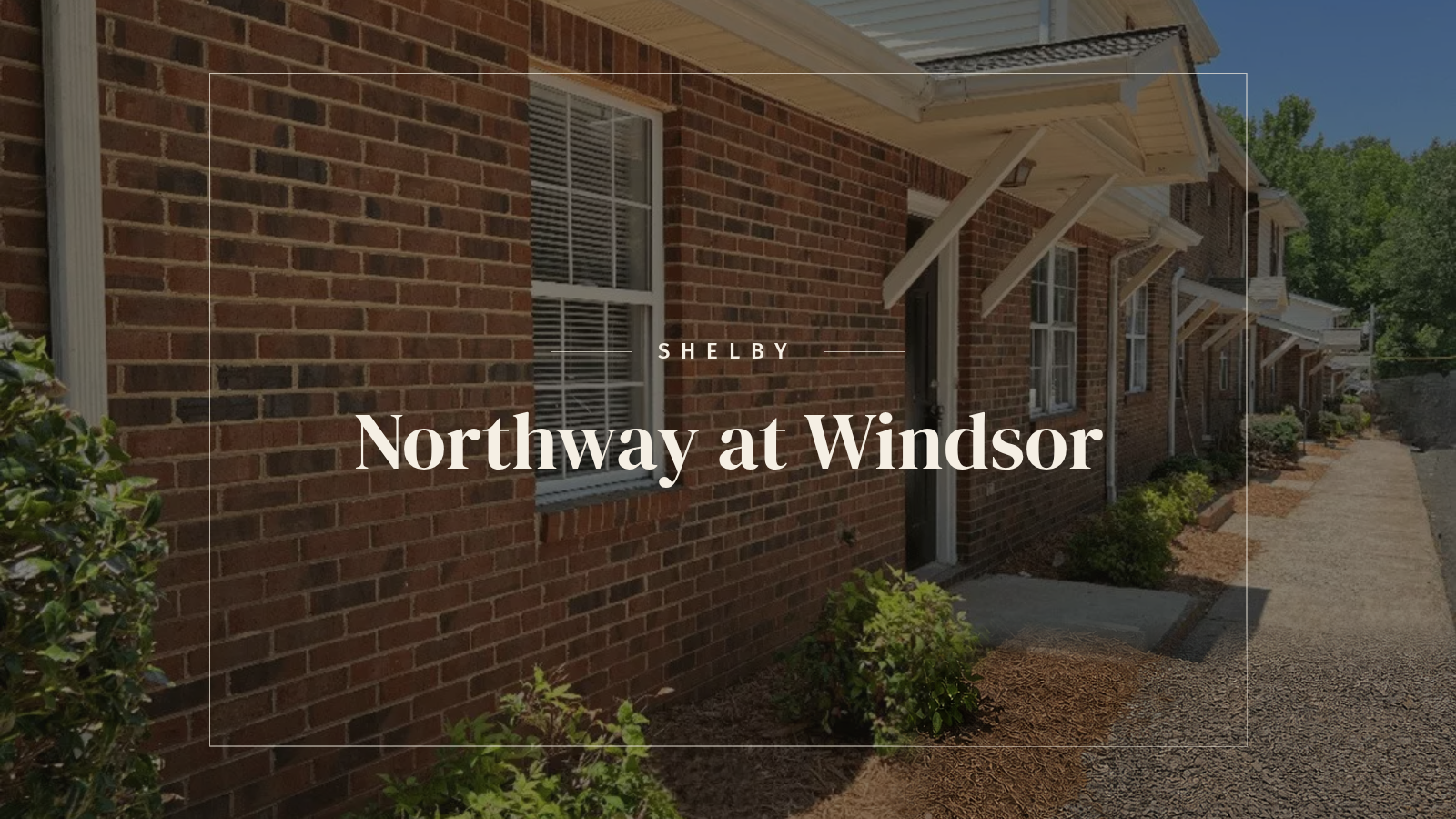 2 bedroom townhome at Northway at Windsor in Shelby, NC