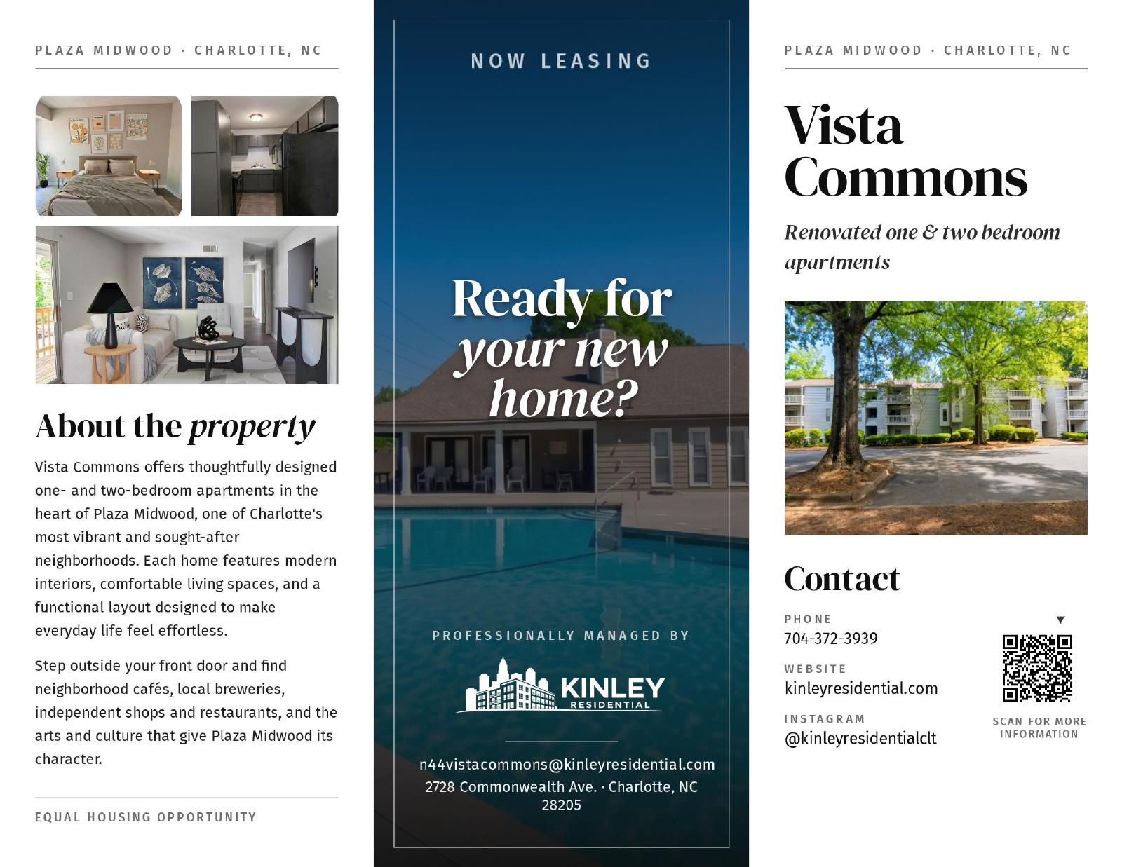 N44 Vista Commons brochure cover