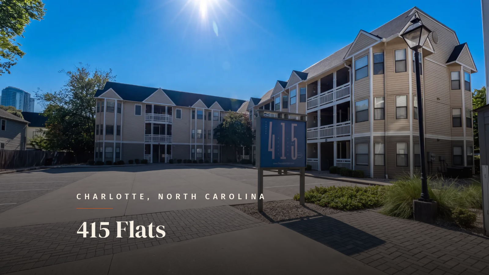 1 bedroom apartments in Charlotte, NC — 415 Flats
