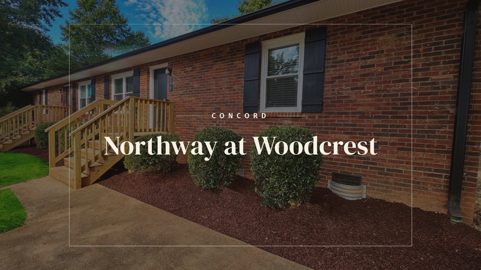 3 bedroom duplex at Northway at Woodcrest in Concord, NC