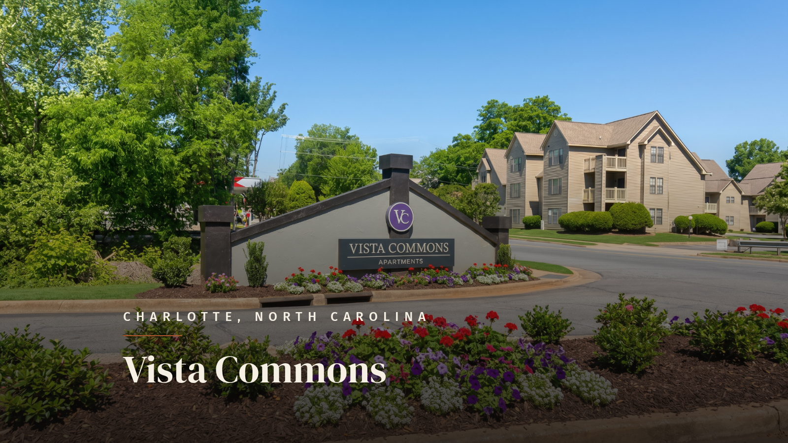 2 bedroom apartment at Vista Commons in Charlotte, NC